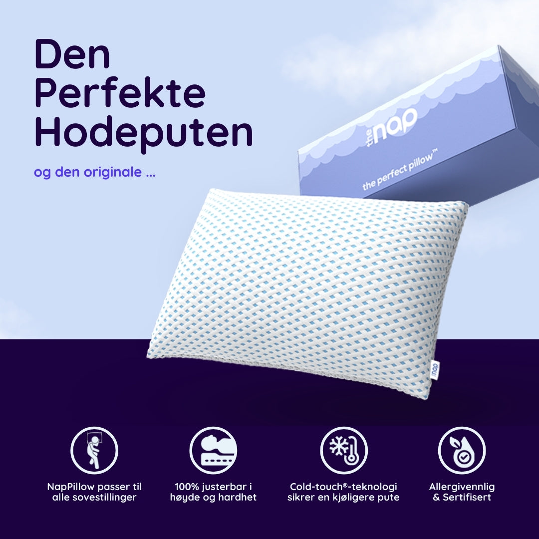 NapPillow™  Den perfekte puten