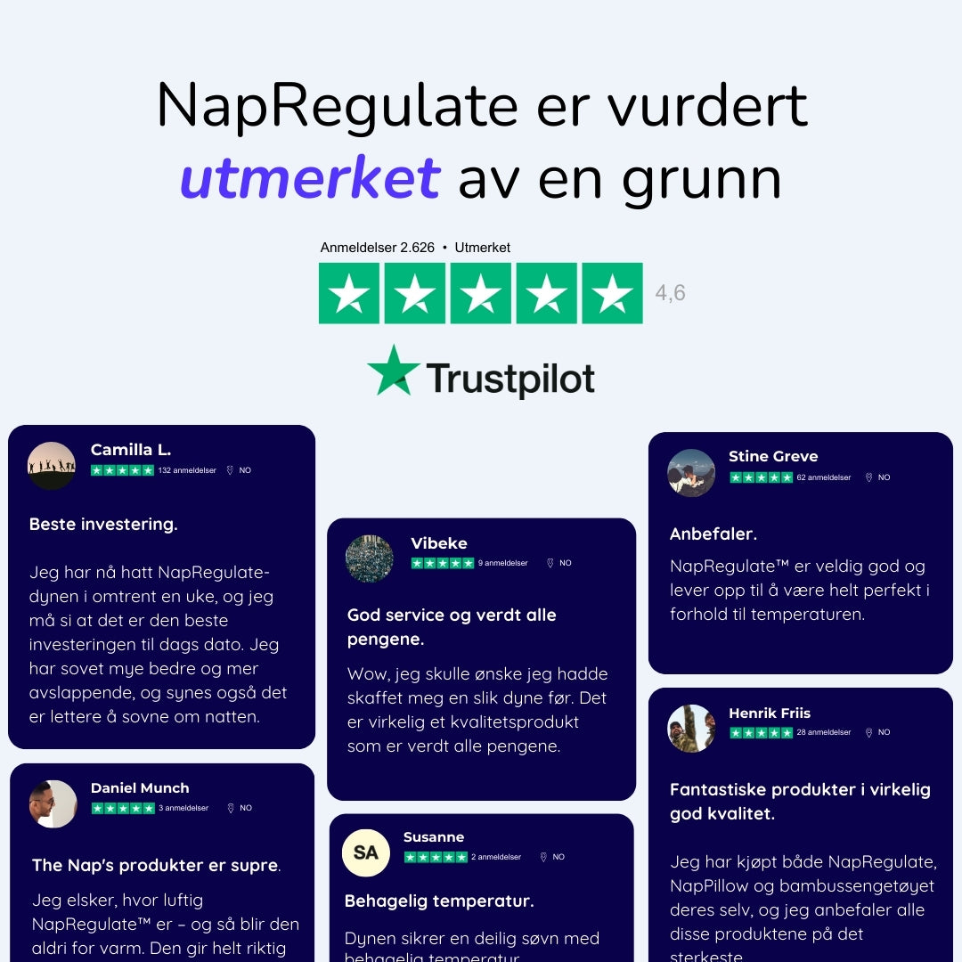NapRegulate™ Dynen med Temperaturregulering