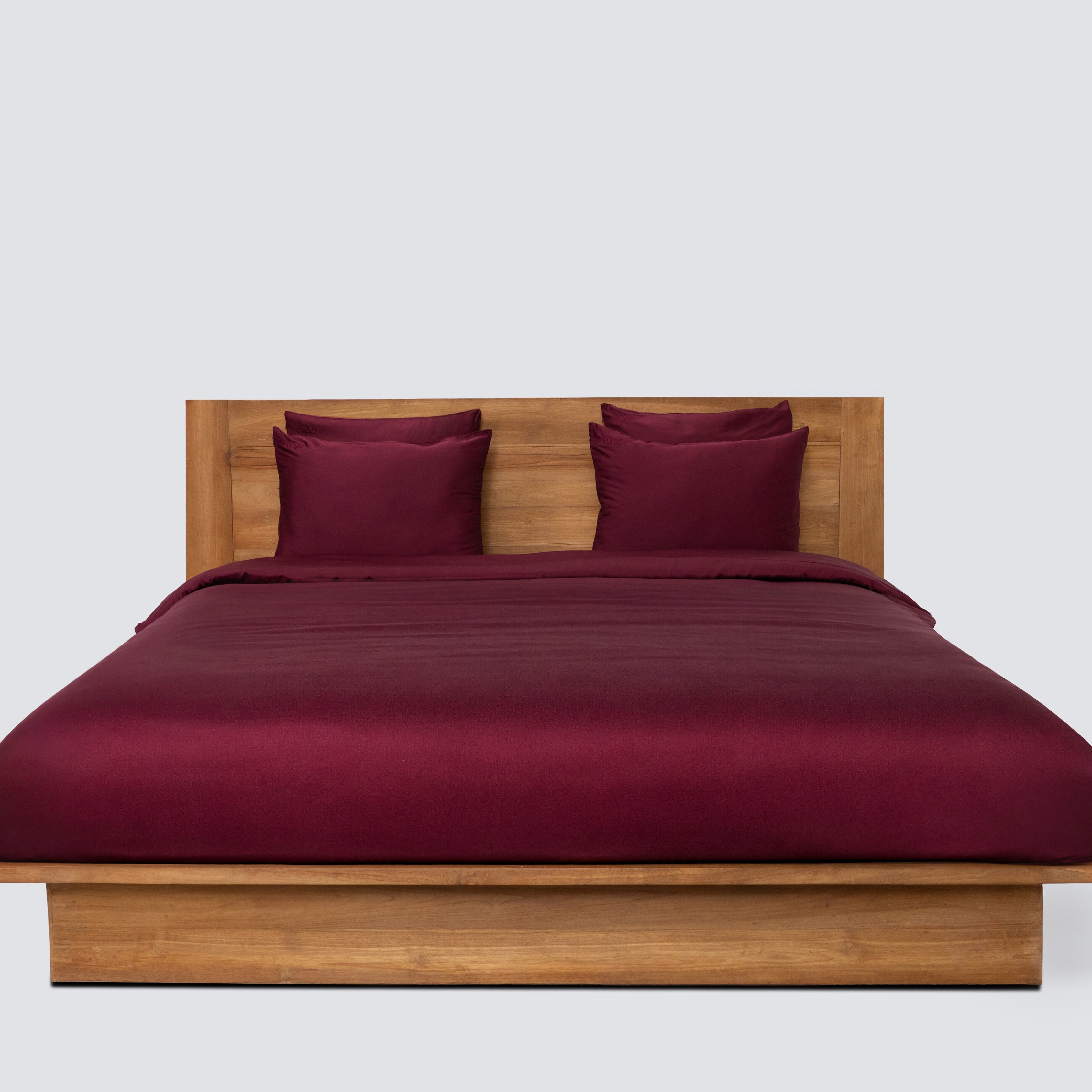 Bambus Sengesett Burgundy