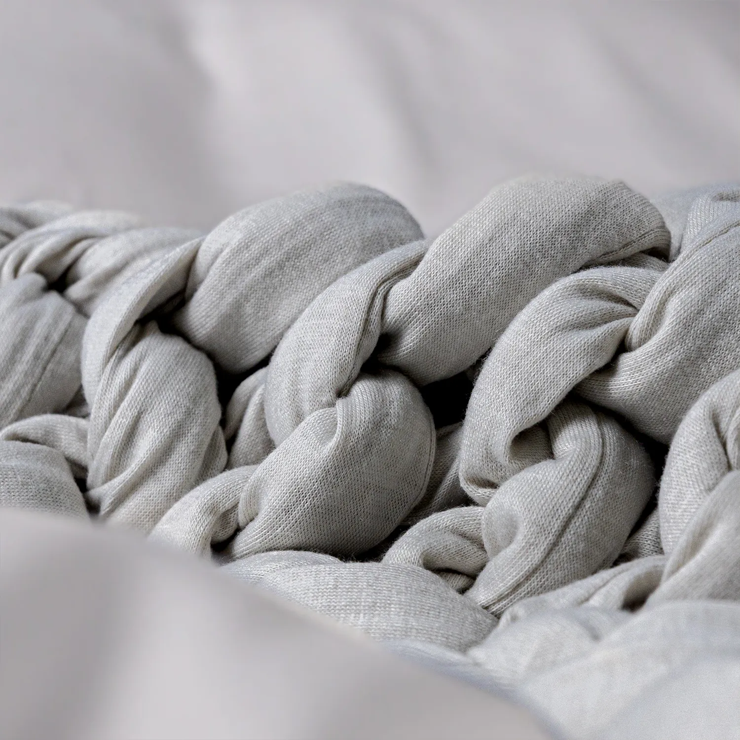 Vektteppe i bambus - Moonlight grey