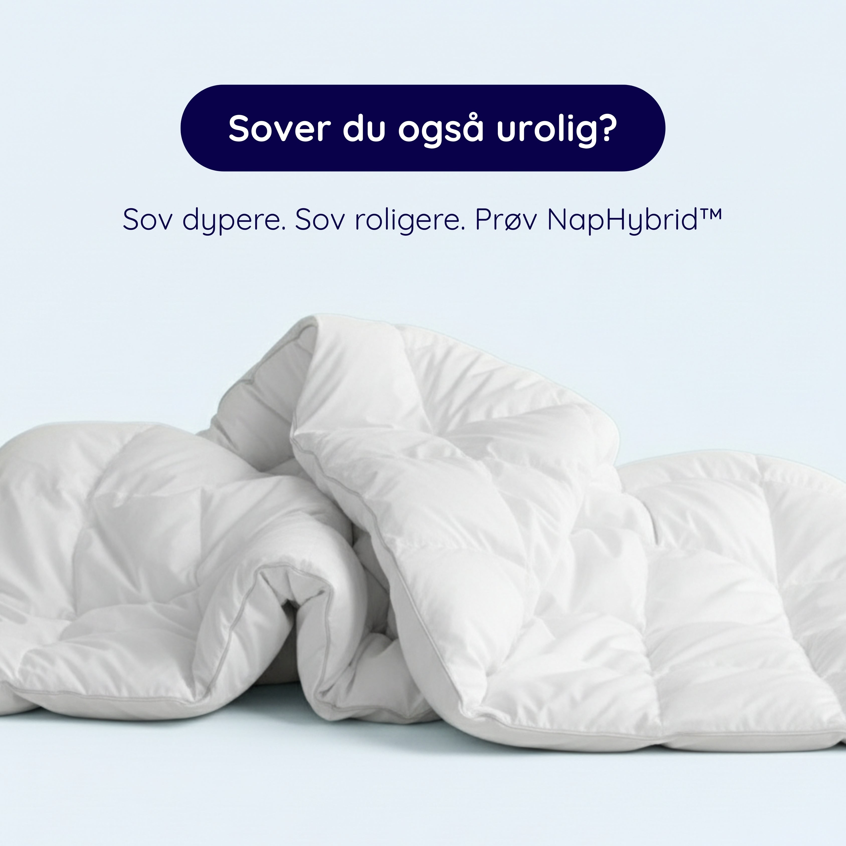 NapHybrid™ Det myke vektteppet