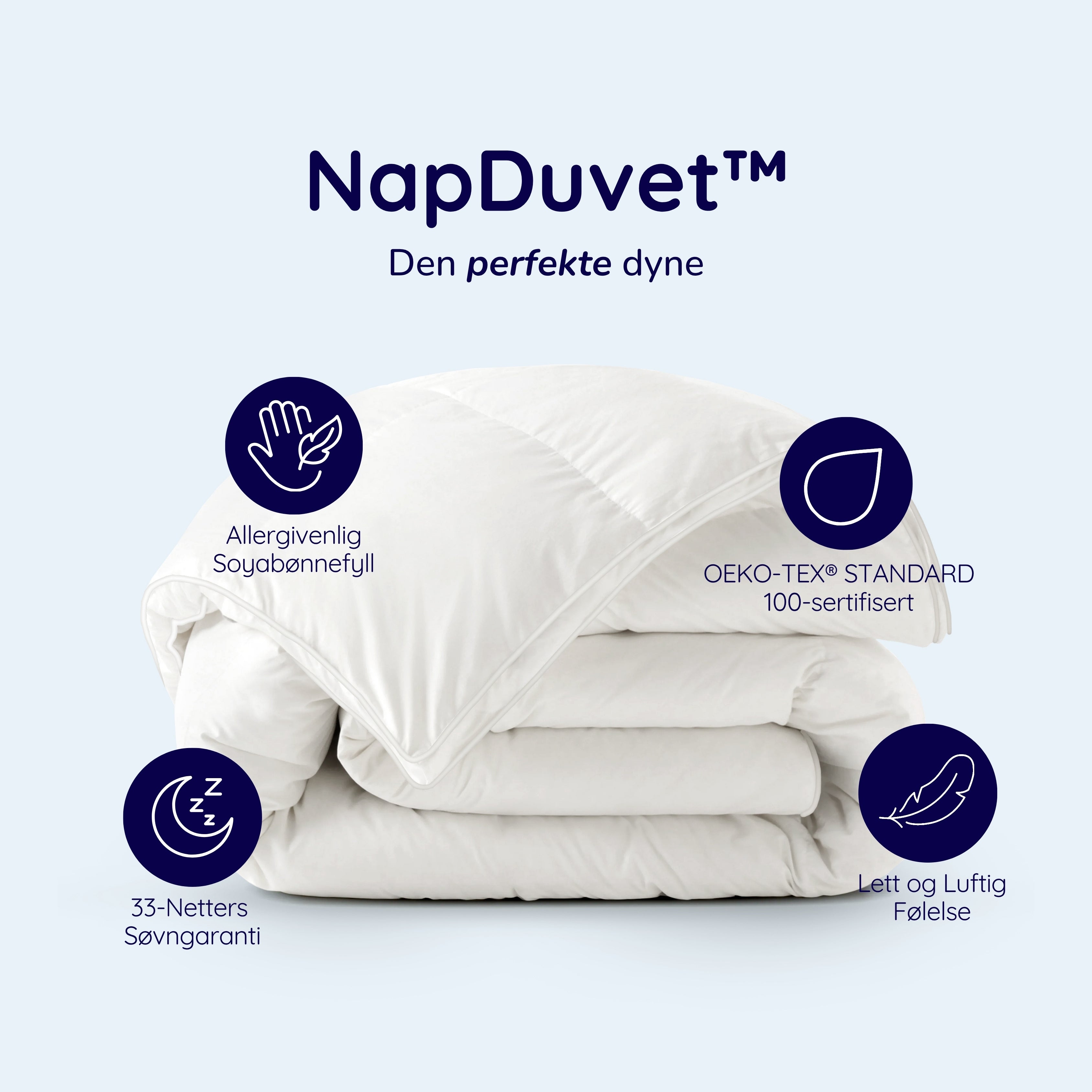 NapDuvet™ Den perfekte Dyne