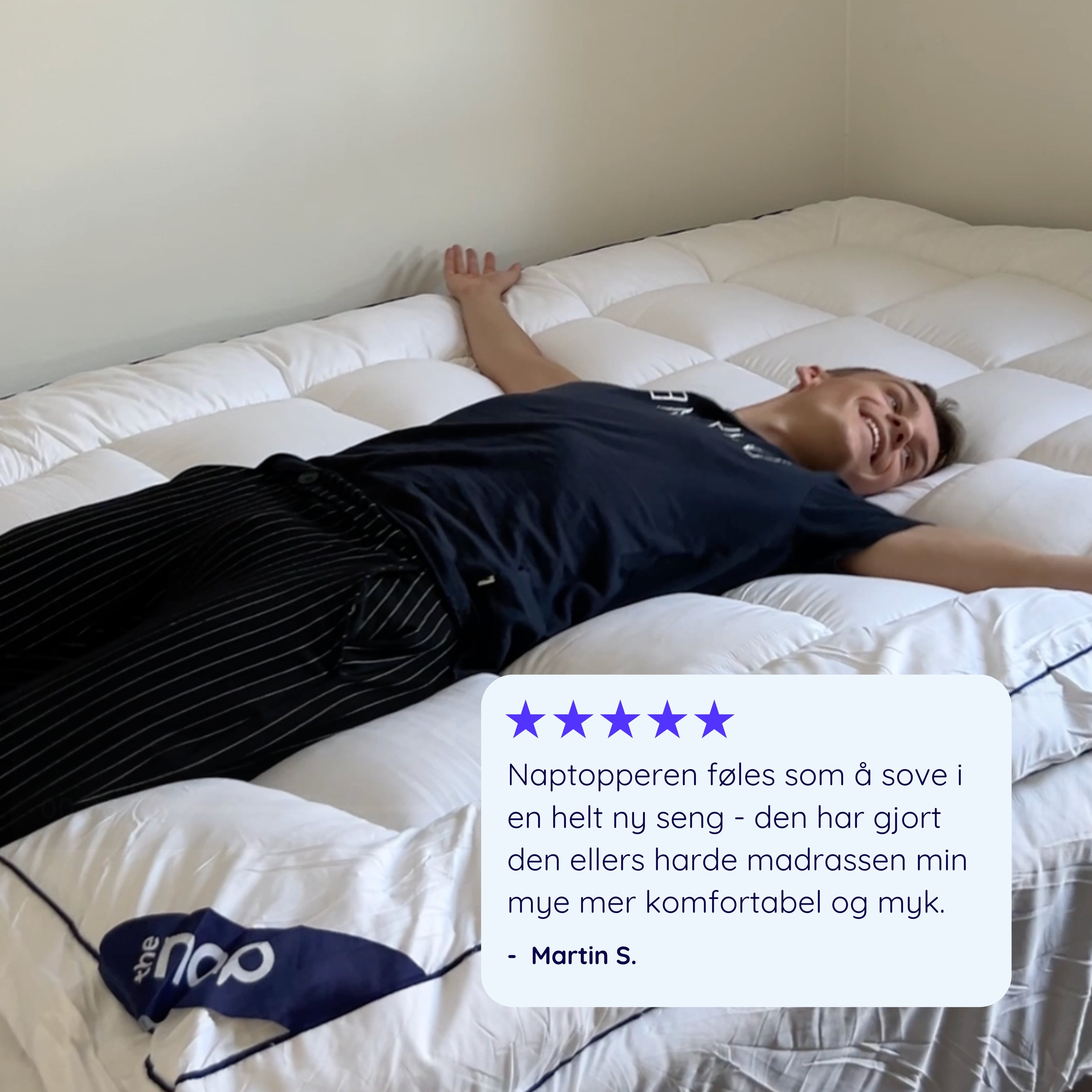 NapTopper™ Det perfekte komfortlag
